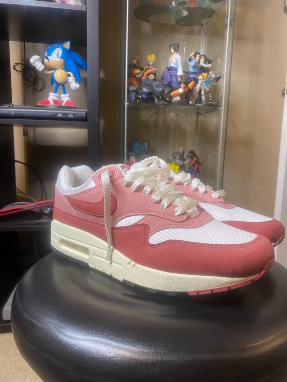 Size 9.5 - Nike Air Max 1 Red Stardust W